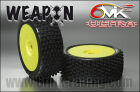 6MIK "Weapon" Tyres glued on rims - CS compound (pair) / TD1CS