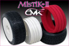 6MIK « Mistik 2 » Tyres - Green compound + rims + Inserts (pair) / TKU22V