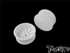 6MIK 1/10 Buggy Rims - 4WD White (pair) / TE218B