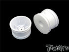 6MIK 1/10 Buggy Rims - Rear White (pair) / TE218C