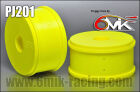 6MIK 1/8 « TRUGGY" Yellow Rims (1 pair) / PJ201*