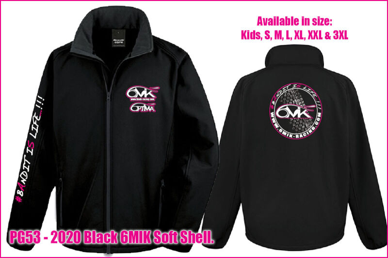 6MIK  Bandit Soft-Shell - size S, M, L, XL & XXL / PG53*