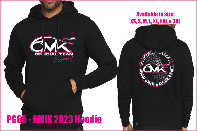 6MIK  Family Hoddie - size XS, S, M, L, XL, XXL & 3XL / PG65*
