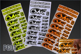 6MIK  official stickers White & Black - RUSTI DESIGN...