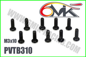 6MIK BHC Screw M3x10 (10 pcs) / PVTB310