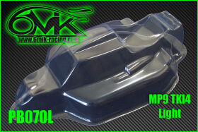 6MIK Body fiting Kyosho MP9 TKI 4 Light / PB070L*