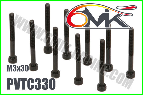 6MIK CHC Screw M3x30 (10 pcs) / PVTC330