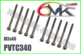 6MIK CHC Screw M3x40 (10 pcs) / PVTC340