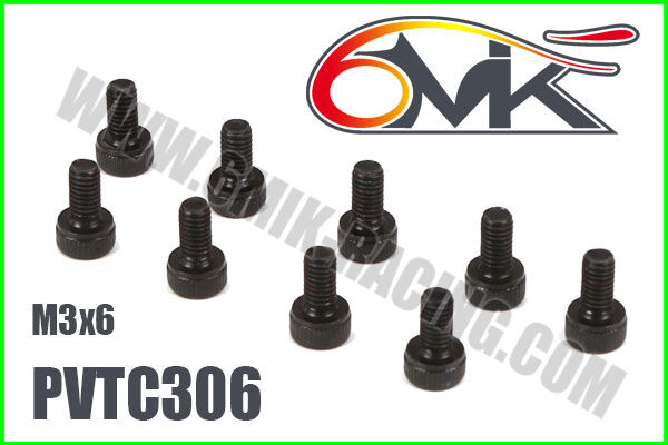 6MIK CHC Screw M3x6 (10 pcs) / PVTC306