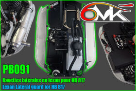 6MIK Lexan Side Guard HB 817 / 819 / PB091*