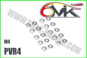 6MIK Steel M4 Shims (20 pcs) / PVR4