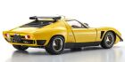 KYOSHO DIE CAST 1:18 Lamborghini Miura SVR 1970 Yellow-Black / KS08319GY