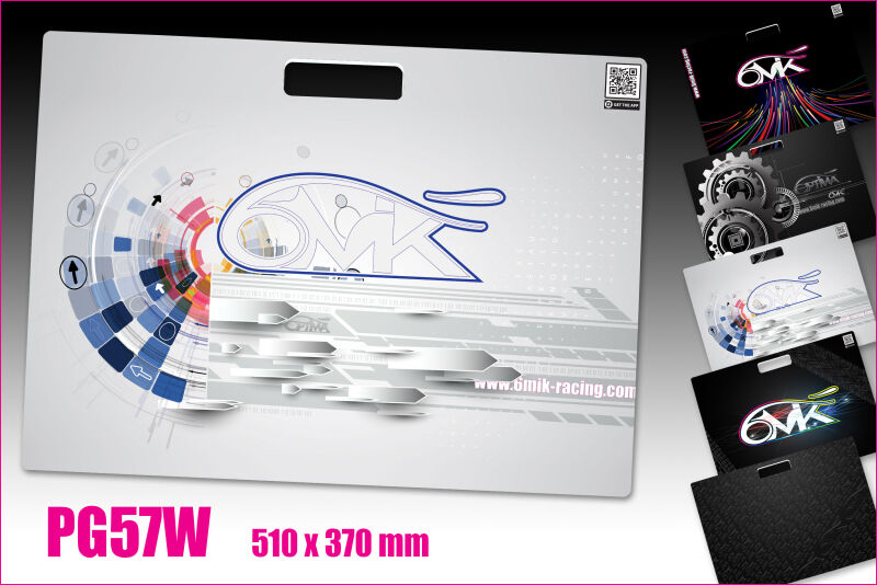 OPTIMA 510x370 stand board - Technical Grey / PG57W