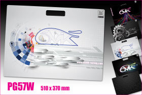 OPTIMA 510x370 stand board - Technical Grey / PG57W