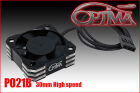 OPTIMA Aluminium 30 mm cooling fan - Black (High speed) / PO21B*
