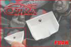 OPTIMA 1/8 Buggy front wing - White (semi rigid) / PO24W