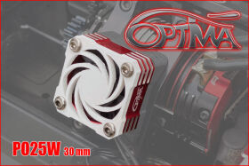 OPTIMA Cooling fan saver - 30 mm White / PO25W