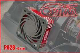 OPTIMA Cooling fan saver - 40 mm Black / PO28