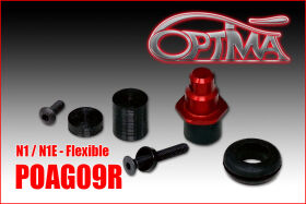 OPTIMA OPTIMA flexible body post for Agama N1 - Red /...