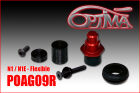 OPTIMA flexible body post for Agama N1 - Red / POAG09R