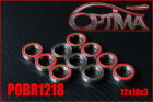 OPTIMA 12x18x4mm Ball Bearings (10 pcs) / POBR1218*
