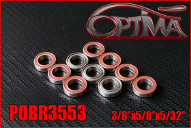OPTIMA 3/8"x5/8"x5/32" Ball Bearings (10...