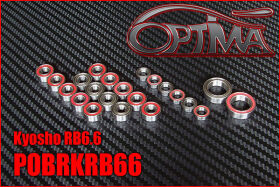 OPTIMA Ball Bearing kits for Kyosho RB6.6 (22 pcs) /...