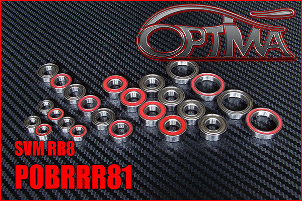 OPTIMA Ball Bearing kits for RR8 (24 pcs) / POBRRR81*