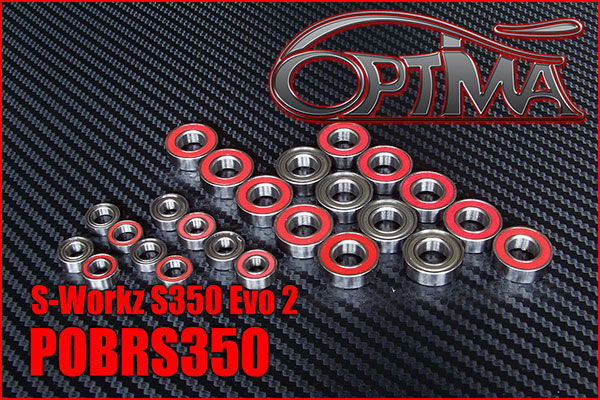 OPTIMA Ball Bearing kits for S-Works S350 (24 pcs) / POBRS350*