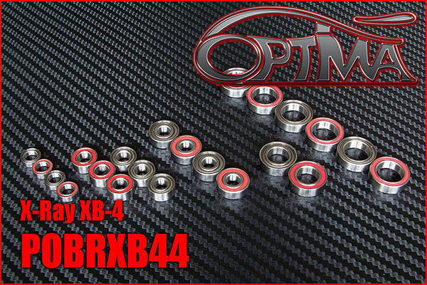 OPTIMA Ball Bearing kits for X-Ray XB-4 (22 pcs) / POBRXB44*