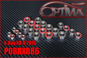 OPTIMA Ball Bearing kits for X-Ray XB-8 2016 (24 pcs) /...