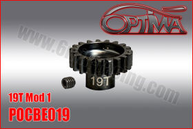 OPTIMA 19T 1/8th Pinion 5mm Bore Mod 1  / POCBE019*
