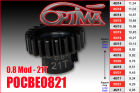 OPTIMA 21T 1/8th Pinion 5mm Bore Mod 0,8 / POCBE0821*