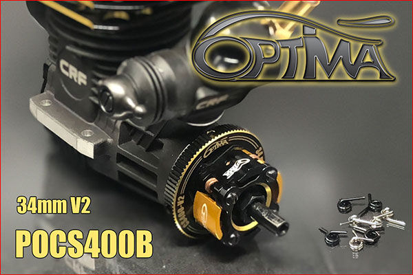 OPTIMA OPTIMA 4 Shoes Flywheel set - 34 mm Black V3 / POCS400B