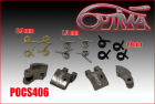 OPTIMA GREY HIGH-GRIP 4 Shoes Clutch with Springs set (12 pcs) / POCS406