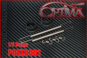 OPTIMA Exhaust Rebuild set 2 x L spring, 3 x S spring, 2...