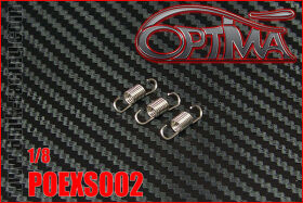 OPTIMA Short Exhaust Spring for .21+ (3 pcs) / POEXS002*