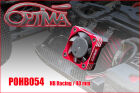 OPTIMA E8 / E819 motor fan 40 mm - Red with support / POHB054R
