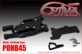 OPTIMA OPTIMA plastic triangle plate for HB D8/E8 (pair)...
