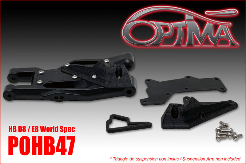 OPTIMA OPTIMA front arm wing for HB D8/E8 / POHB47