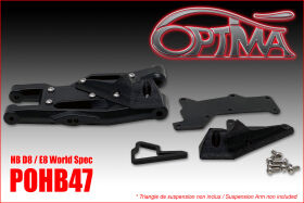 OPTIMA OPTIMA front arm wing for HB D8/E8 / POHB47