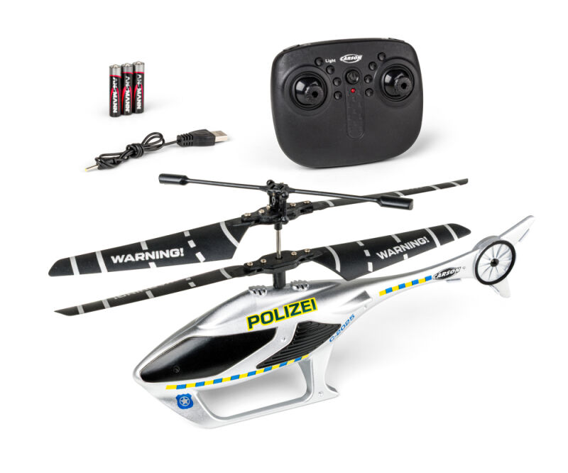 CARSON Cyber Copter Polizei 2.4GHz 100% RTF / 500507194