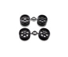 TAMIYA Felgen-Set Egress schw. (2+2) 12mm / 319335066