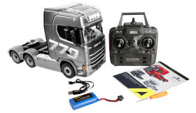 AMEWI / Scania 770 S Zugmaschine 6x4 1:18 RTR silber / 22762