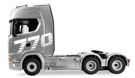 AMEWI / Scania 770 S Zugmaschine 6x4 1:18 RTR silber / 22762