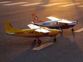 VQ Model Cessna 208 Grand Caravan (weiß) / 1650mm / C7373