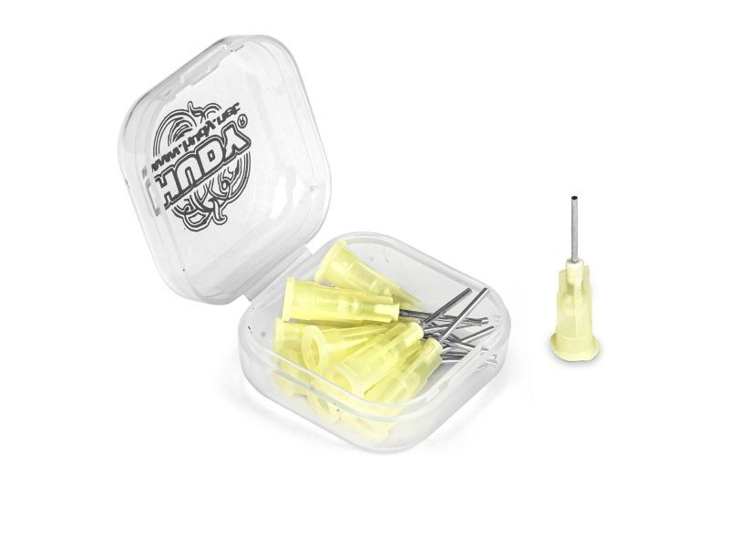 HUDY GLUE TIP NEEDLE 0.8MM - STRAIGHT (10) / HUD106913