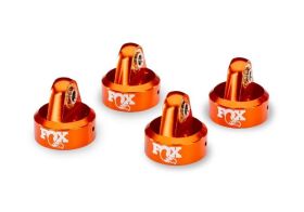 TRAXXAS UDR GTR Dämpferkappe Alu Fox orange (4) /...
