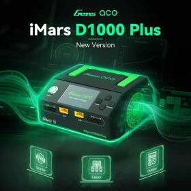 GensAce Ladegerät iMars D1000 Plus Smart Dual...