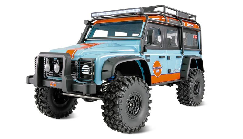 AMEWI / ALLRock H8 V2 Scale Crawler brushless 1:8 ARTR blau/orange / 22765